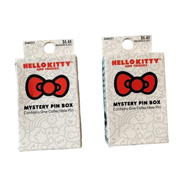 New! 2 Hello Kitty MYSTERY Pin Boxes! - Picture 7 of 8